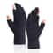 Winter Warmth Fingerless Mink Fur Knitted Gloves TouchScreen Outdoors Warmth ColdProof Mittens For 6