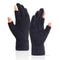 Winter Warmth Fingerless Mink Fur Knitted Gloves TouchScreen Outdoors Warmth ColdProof Mittens For 6