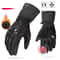 Windproof Leather Motorcycle Gloves Touch Screen Compatible Motocross Motorbike Riding Gloves For 0