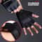 AntiSlip Fingerless Gym Gloves ShockAbsorbing Breathable Sports Gloves For Training Weight Lifting 2