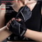 AntiSlip Fingerless Gym Gloves ShockAbsorbing Breathable Sports Gloves For Training Weight Lifting 4