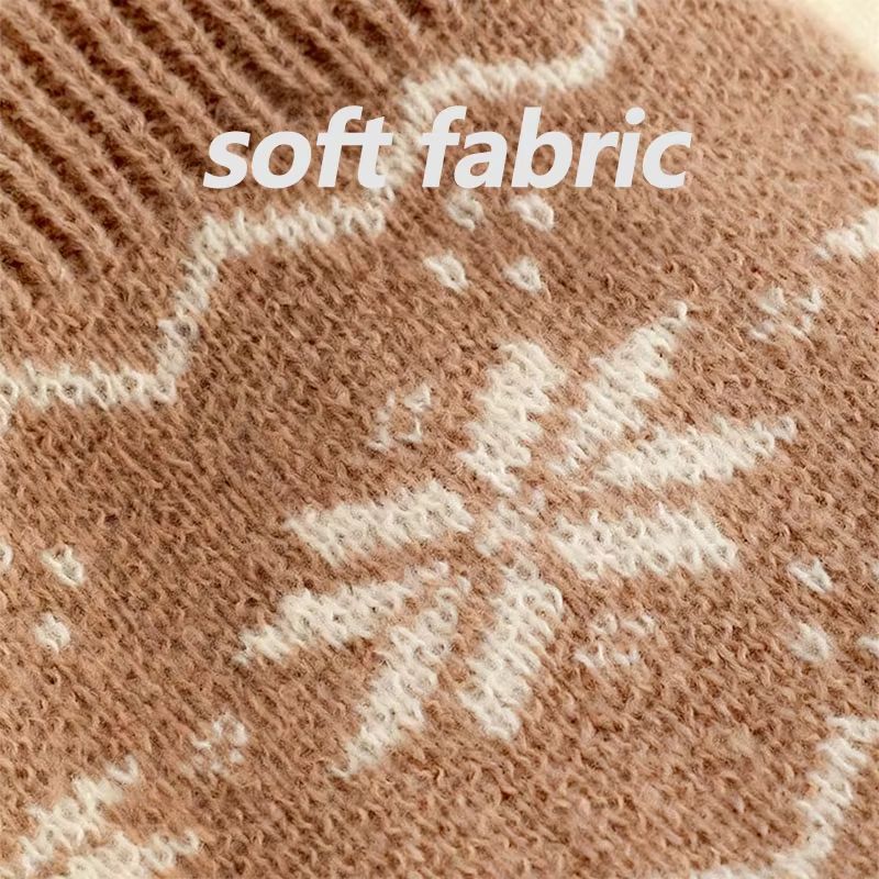 3Piece Winter Beanie Gloves Snood Scarf Set Thickened FleeceLined Hat And Neck Warmer Set For Men 3