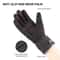 Black Waterproof Winter Fleece Gloves Full Waterproof TouchScreen Cycling Motorbike Running Skiin 3