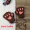 Cute Cat Claw Winter Half Finger Gloves Thick Fluffy Bear Paw Plush Fingerless Mittens For Women A 9