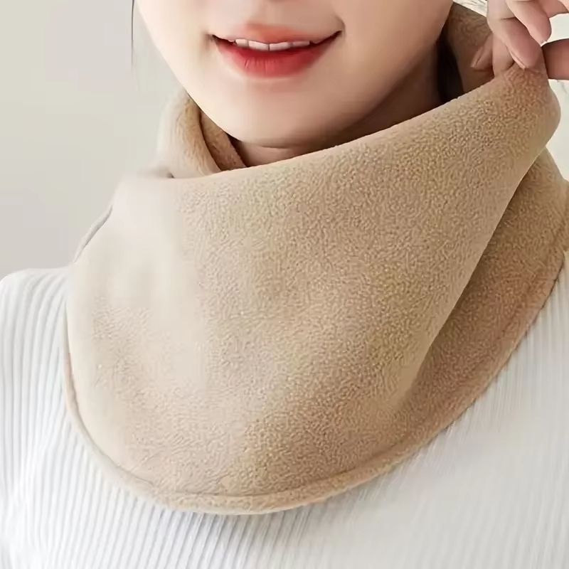 Womens Winter Warm Fluffy Scarf Stylish Soft Neck Warmer Wrap For Cold Weather 9