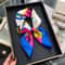 Luxury Square Satin Silk Scarf For Women Hair Hijab Neckerchief 2