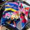 Luxury Square Satin Silk Scarf For Women Hair Hijab Neckerchief 13