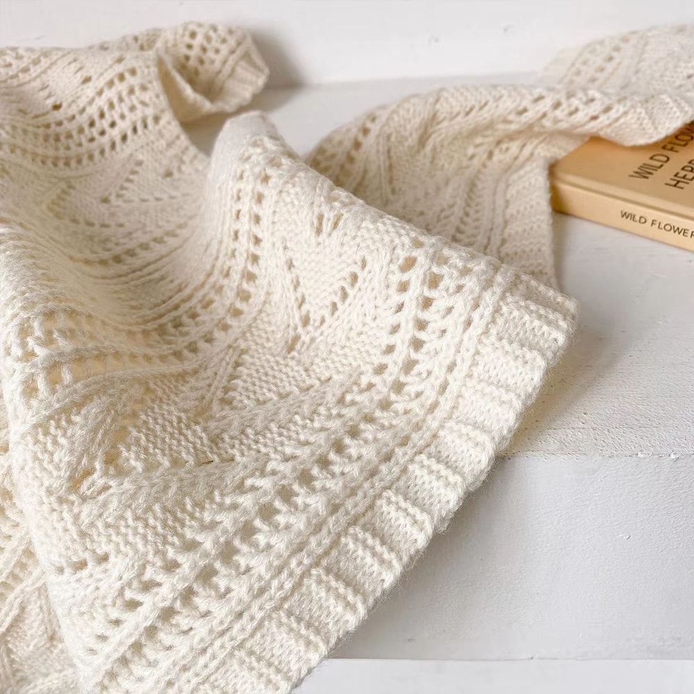 Women Lightweight Knit Neck Cape Solid Color Summer Shawl For Office Air Conditioning 5