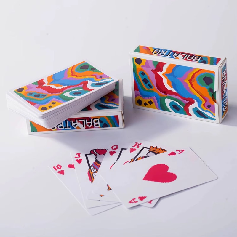 Classic Poker Card Set Durable Portable Playing Cards For Parties And Gatherings 3