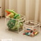 Large Transparent Childrens Toy Storage Basket Extra Capacity Multifunctional Organizer 1
