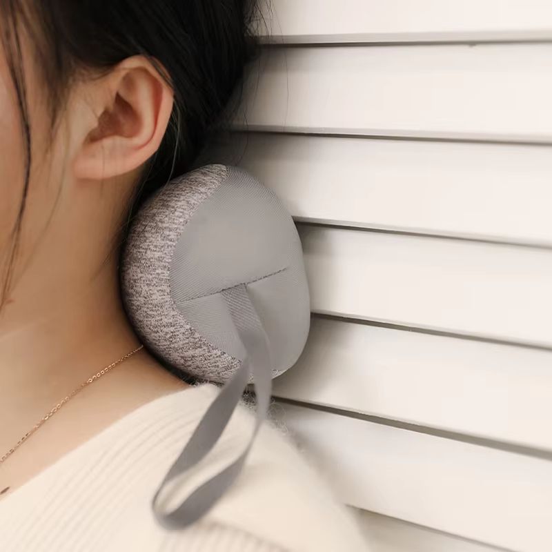 Mini Portable UShaped Travel Neck Pillow For Adults Back And Office Sleeping Support 1