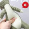Plush Cartoon Puppy Dog Toy Interactive Chew And Squeak Toy For Small Dogs 1