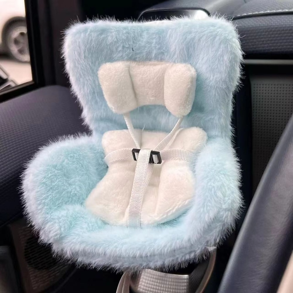 Car Doll Safety Seat 669in Cartoon Chair Model For Vehicle Interior Stylingauto 11