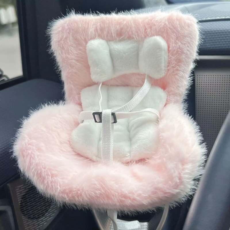 Car Doll Safety Seat 669in Cartoon Chair Model For Vehicle Interior Stylingauto 7