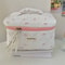 Fashion Cherry Quilted Cotton Makeup Bag Portable Cosmetic Tote For Women 12