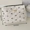 Fashion Cherry Quilted Cotton Makeup Bag Portable Cosmetic Tote For Women 8