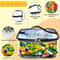Transparent Mesh Zipper Toy Storage Bag Large Capacity Puzzle And Block Organizer For Kids 1