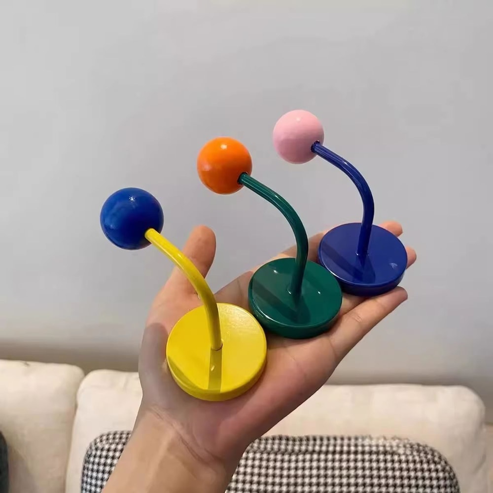 Strong Magnetic Hook No Drill Traceless Kitchen Bathroom Refrigerator Hanger 1