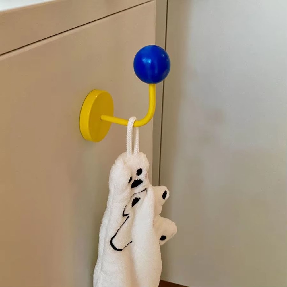 Strong Magnetic Hook No Drill Traceless Kitchen Bathroom Refrigerator Hanger 4