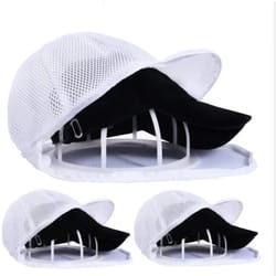 portable hat washer cage baseball cap cleaner protector and shaper for washing machine