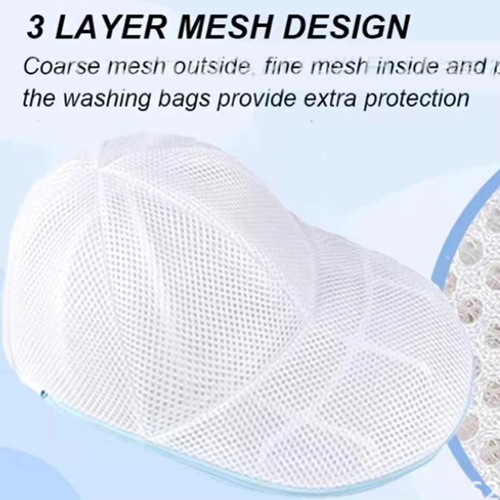 Portable Hat Washer Cage Baseball Cap Cleaner Protector And Shaper For Washing Machine 2