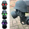 3D Trailer Hitch Ball Cover With Steel Helmet And Gas Mask Design Rust Protection Accessory 0