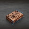 Mini Wooden Ouija Board With Drawer And Planchettes Spirit Board Home Decor 4