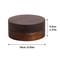 Walnut Wood Windproof Ashtray With Lid And Stainless Steel Liner For Home IndoorOutdoor 5