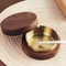 Walnut Wood Windproof Ashtray With Lid And Stainless Steel Liner For Home IndoorOutdoor 8