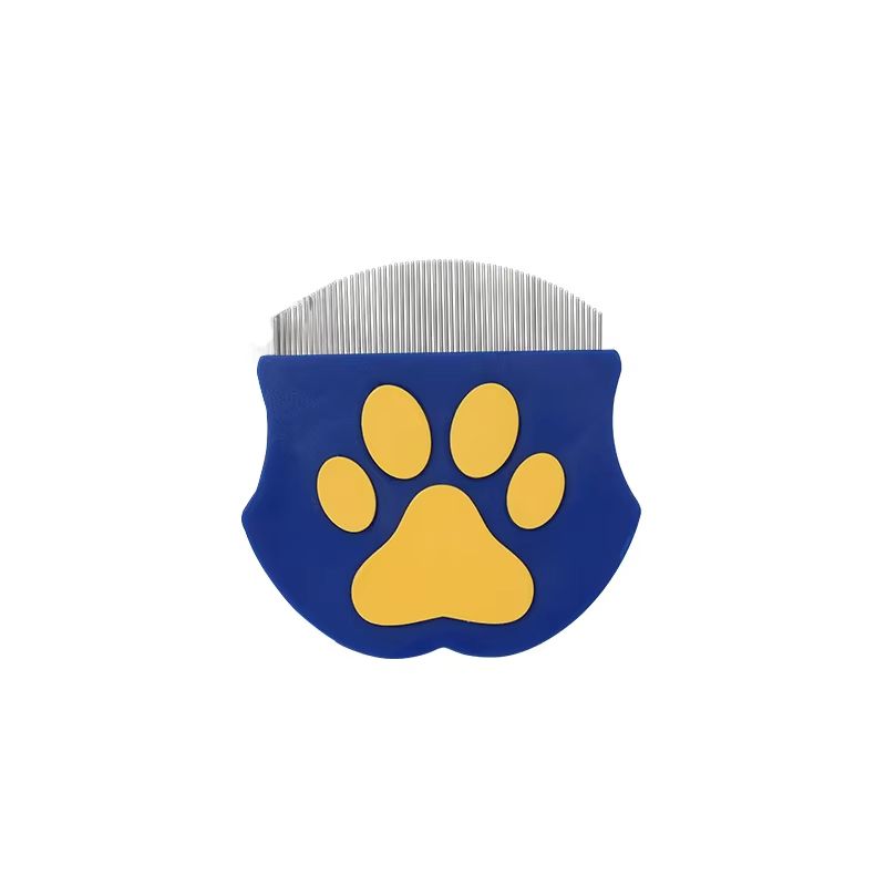 Curved Pet Grooming Comb Flea And Detangling Brush For Cats And Dogs Face And Body Mini Grooming To 6