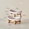 23 Tier Snack Serving Tray Fruit Plate Modern Candy Dish Dessert Stand For Home 6
