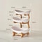 23 Tier Snack Serving Tray Fruit Plate Modern Candy Dish Dessert Stand For Home 10