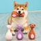 Durable Squeaky Dog Toy Rubber Chew Animal Toy For Small Large Dogs 1