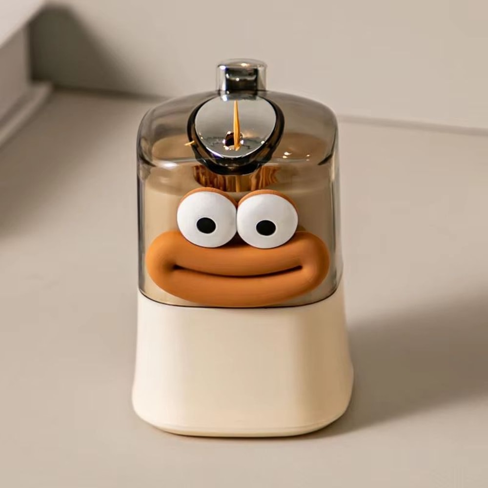 Creative Automatic Toothpick Storage Box PushType PopUp Toothpick Holder 3