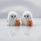 Cute AnimeStyle Pumpkin Statue Halloween Decoration For Living Room Bedroom 7