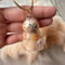 Transparent Pet Fur Storage Capsule Hanging Ornament For Cat Dog Hair Keepsakes 2