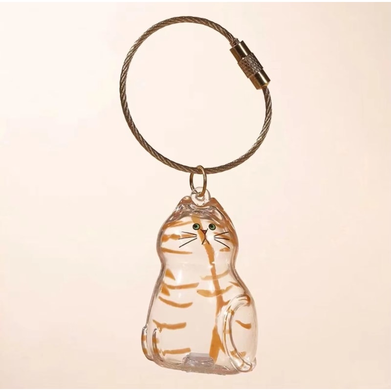 Transparent Pet Fur Storage Capsule Hanging Ornament For Cat Dog Hair Keepsakes 6