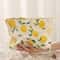 Floral Corduroy Zipper Makeup Bag Lightweight Multifunctional Cosmetic Pouch 6