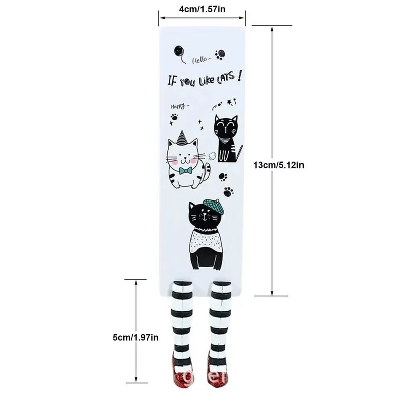 3D Wicked Witch Bookmark Handmade ABS Witch Legs Bookmark For Book Lovers 5