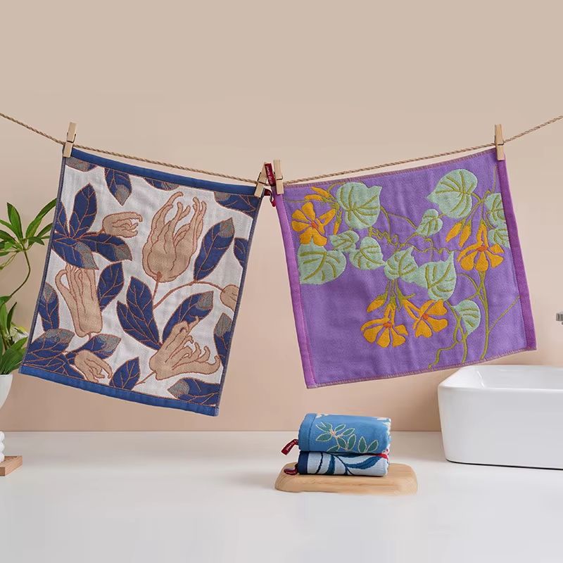 Large Cotton Gauze Kitchen Hand Towel QuickDry Decorative Tea Towel 134x157in 4