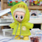 HeartPrint Macaron Doll Raincoat Outfit For 67In Dolls 0