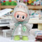 HeartPrint Macaron Doll Raincoat Outfit For 67In Dolls 3