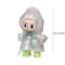 HeartPrint Macaron Doll Raincoat Outfit For 67In Dolls 5
