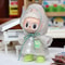 HeartPrint Macaron Doll Raincoat Outfit For 67In Dolls 8