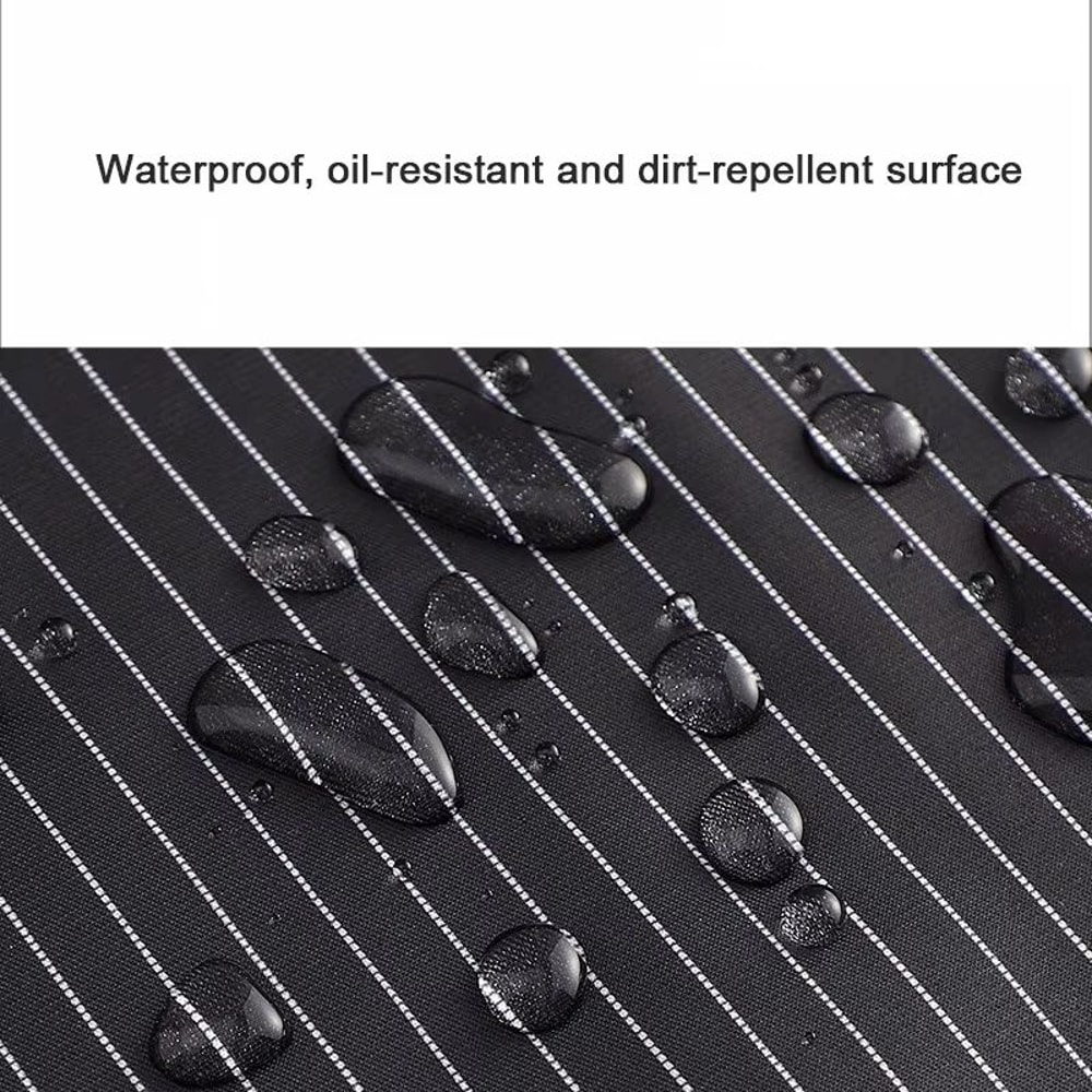 Waterproof Kitchen Apron Sleeveless CrossBack With Removable Towe AntiFouling Cooking Baking Bib 3