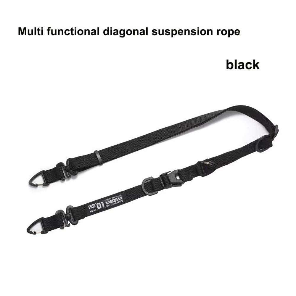 Adjustable Outdoor Crossbody Rope Strap Multifunctional Diagonal Hanging Backpack Strap 6