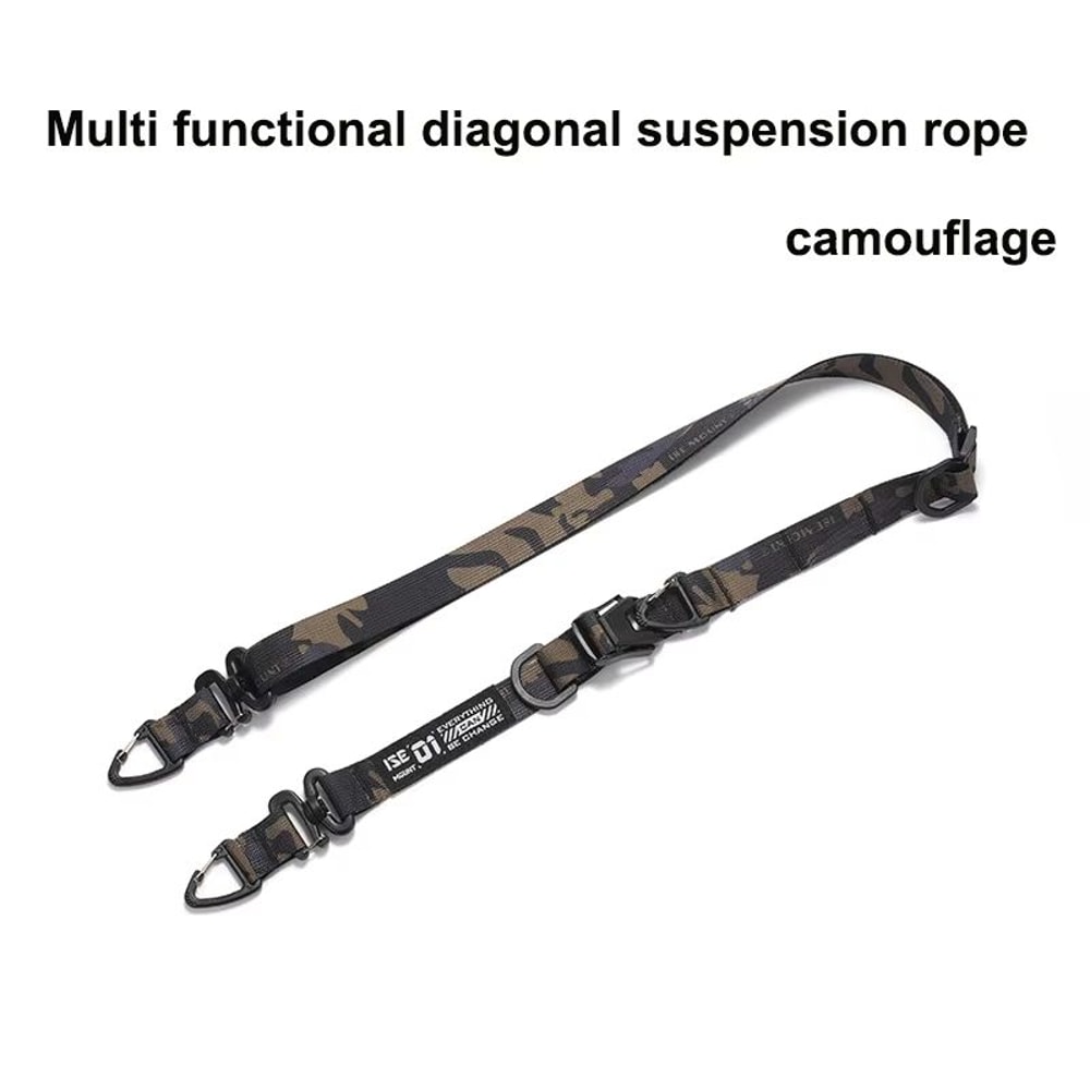 Adjustable Outdoor Crossbody Rope Strap Multifunctional Diagonal Hanging Backpack Strap 7