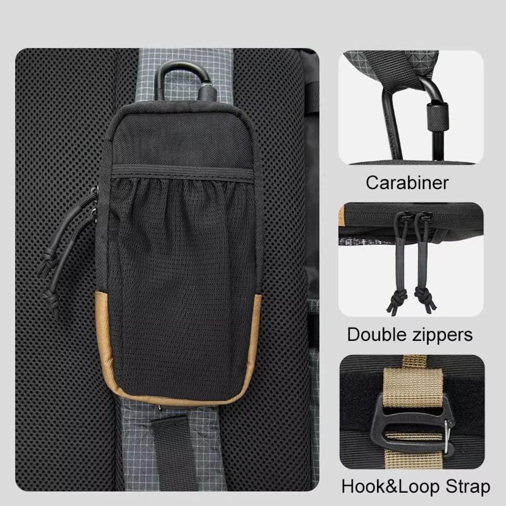 Tactical Waist Bag Gear Pouch Fanny Pack Phone Case For Outdoor Vest Attachment 2