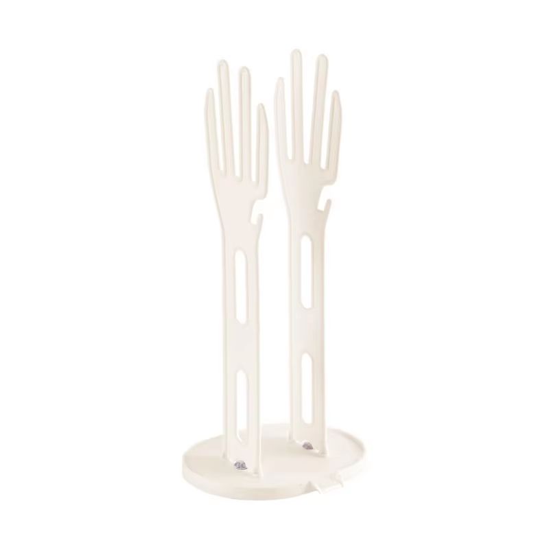 Kitchen Glove Towel Holder Stand Rubber Glove Dryer Countertop Accessory 7