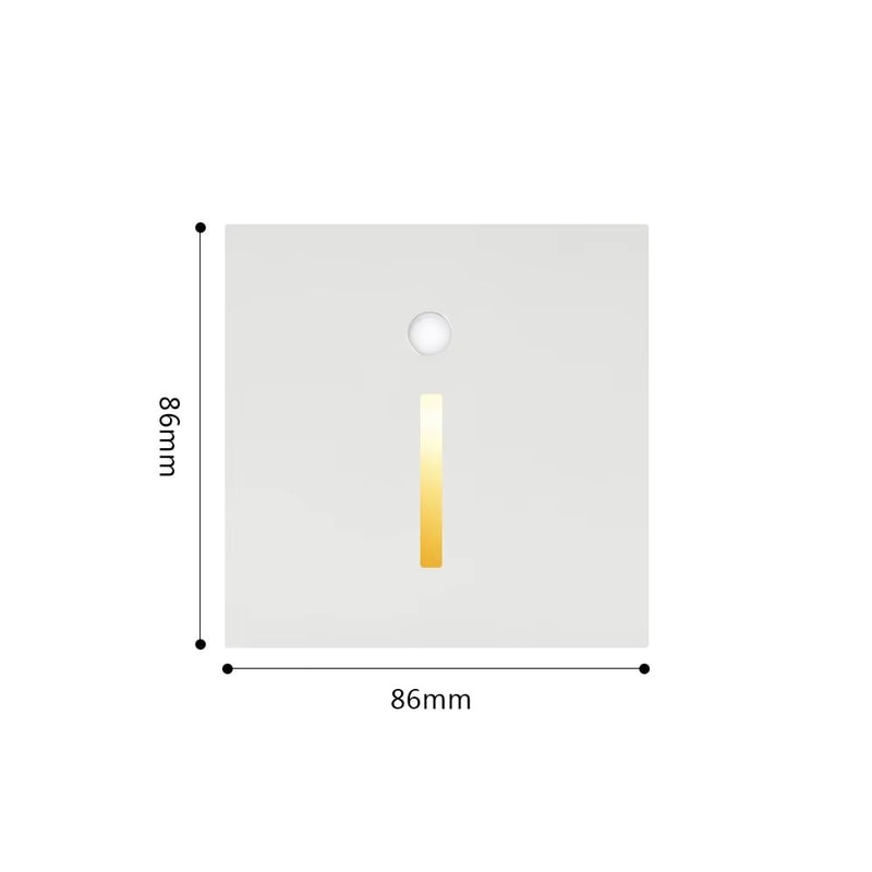 Smart PIR Motion Sensor Wall Lamp LED Nightlight For Indoor Staircase Room 15